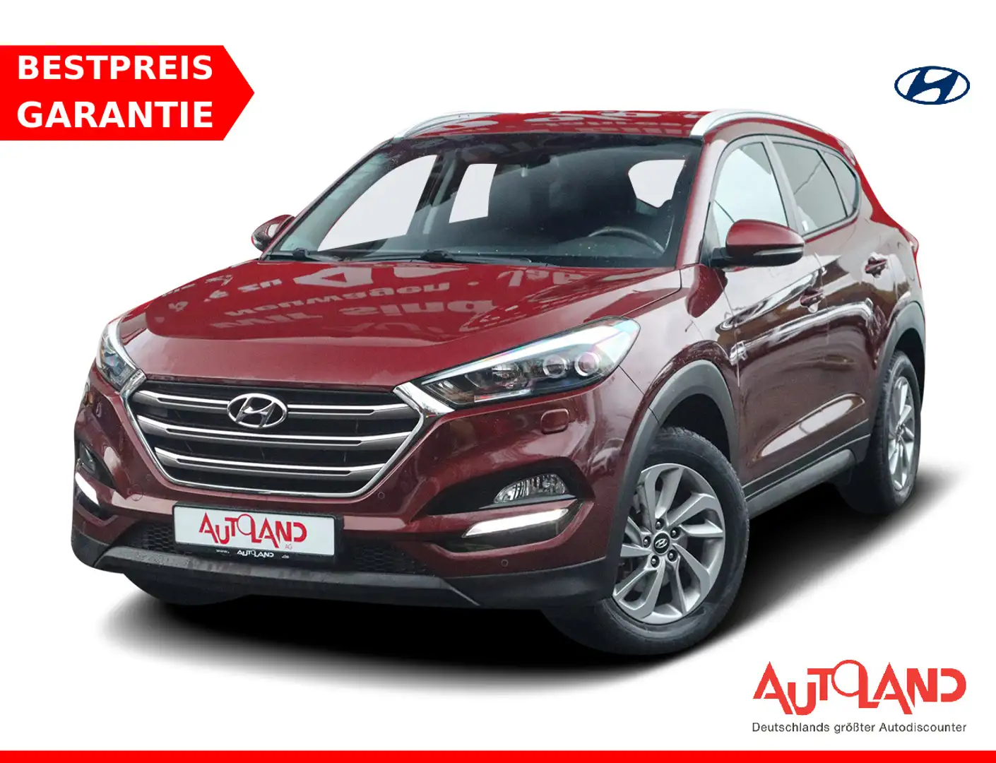 Hyundai TUCSON 1.6 blue Advantage 2WD Rouge - 1