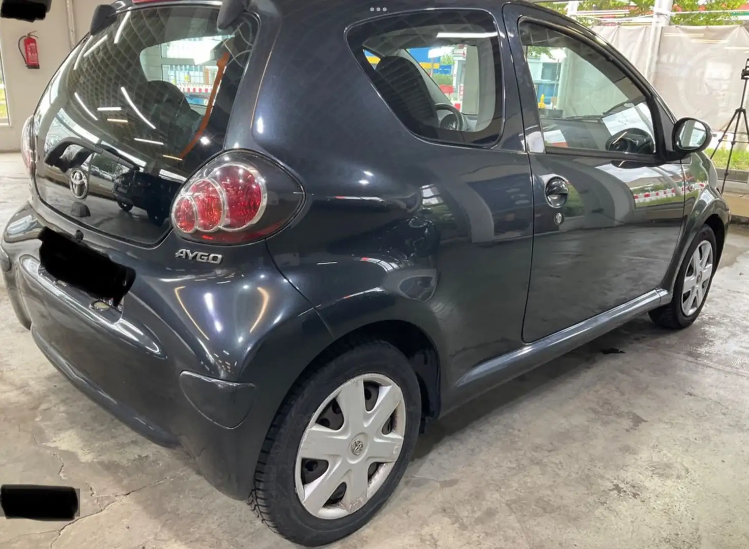 Toyota Aygo Cool 1.HAND TÜV+AU NEU KLIMA Grau - 2