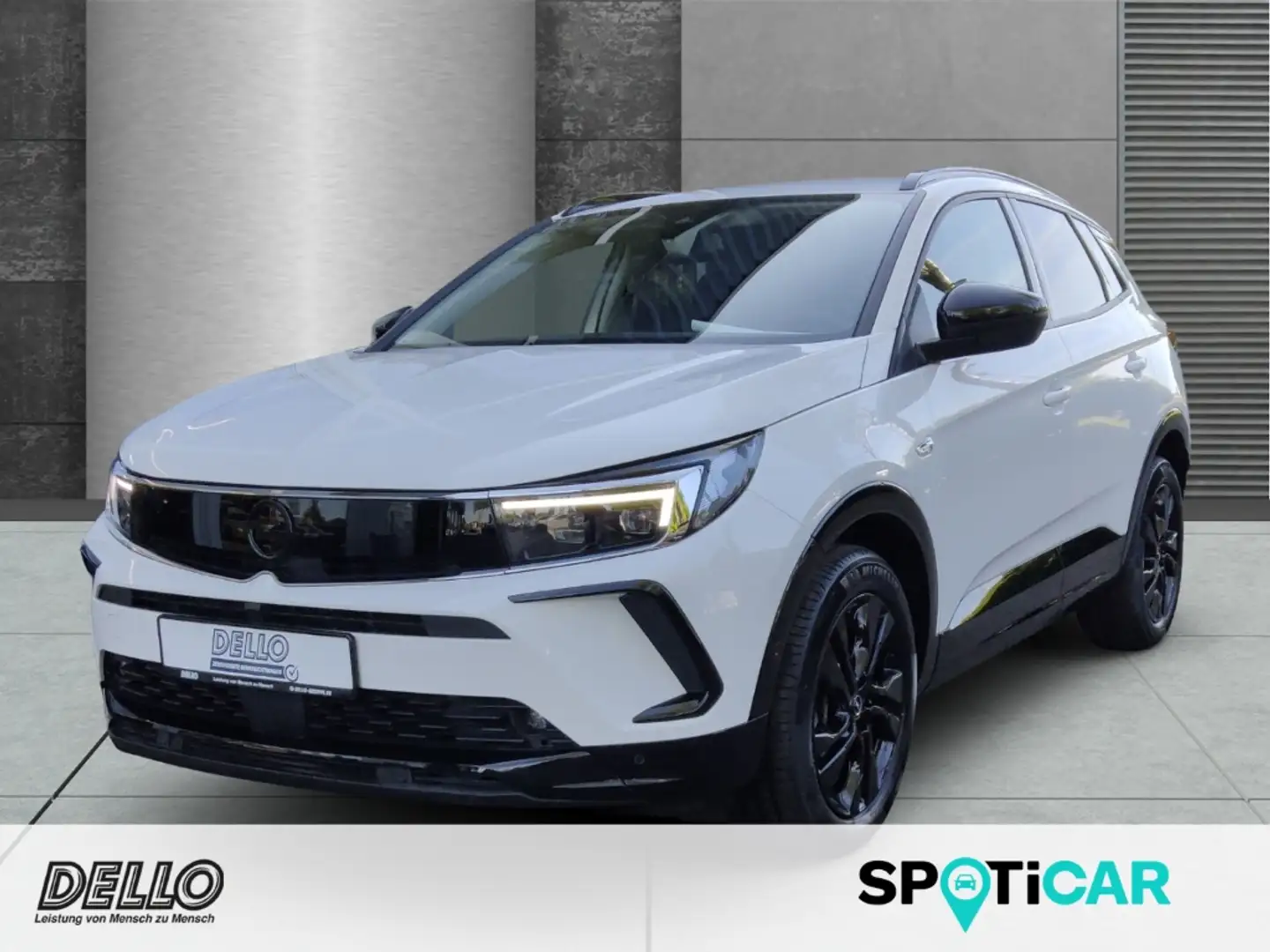 Opel Grandland GS Turbo Technology-Paket Navi LED Blendfreies Fer Blanc - 1