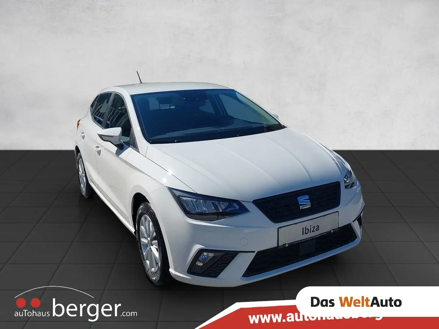 SEAT Ibiza Reference 1.0 TSI Weiß - 1