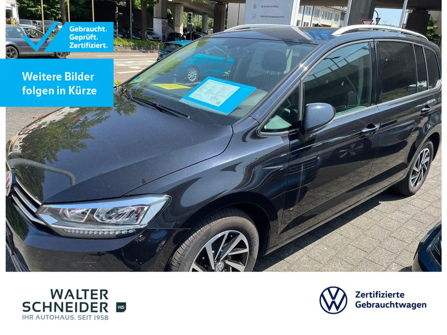 Volkswagen Touran 1.5 TSI DSG Join Navi AHK 7-Sitzer Schwarz - 1