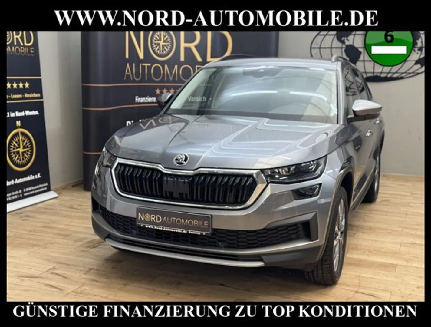 Skoda Kodiaq Ambition 2.0 TDI DSG Matrix/StHz/Virt.Coc Ambition Gri - 1