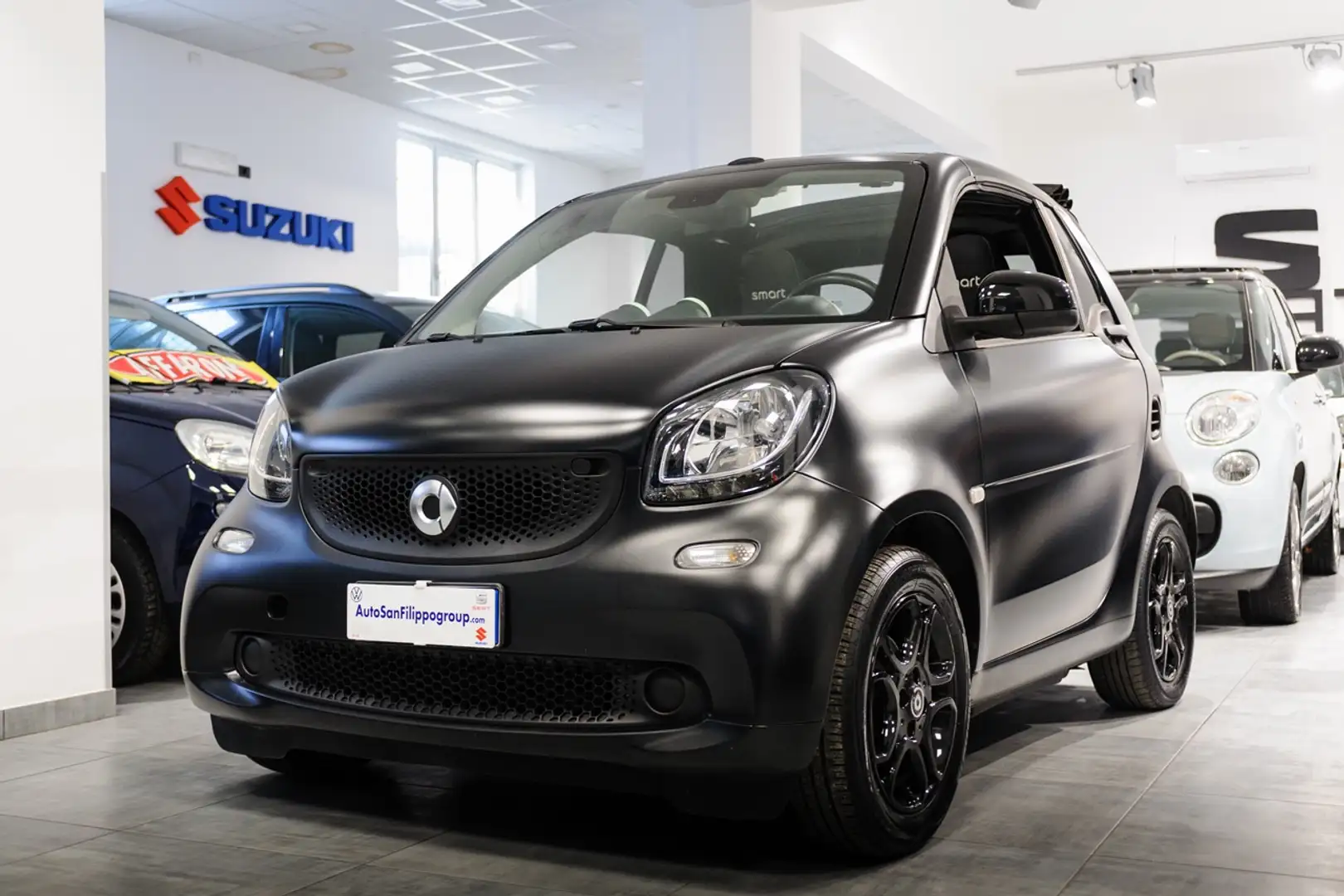 smart forTwo Fortwo  Cabrio Cabrio 1.0 Prime 71cv twinamic Schwarz - 1