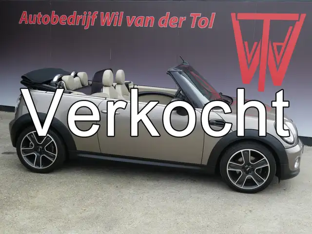 MINI Cooper Cabrio 1.6 CHILI | LEER | 89.000 KM | LIEFHEBBERSAUTO | A