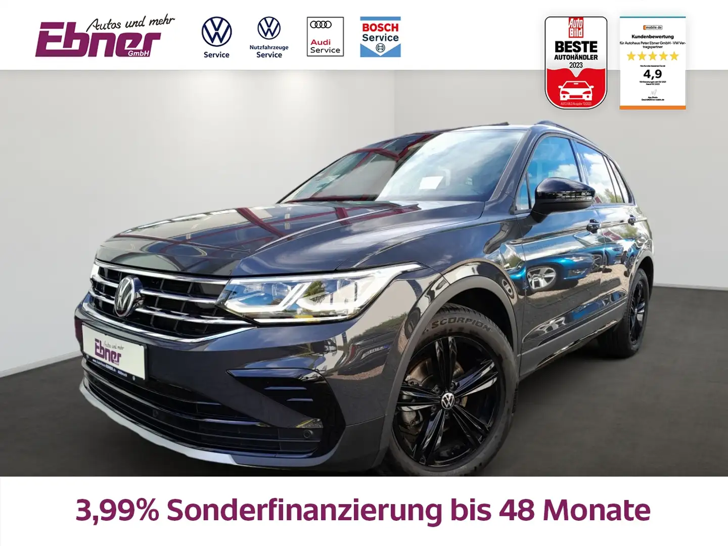 Volkswagen Tiguan URBAN SPORT PLUS TSI DSG PANO+HEAD-UP+KAMERA+MATRI Gris - 1