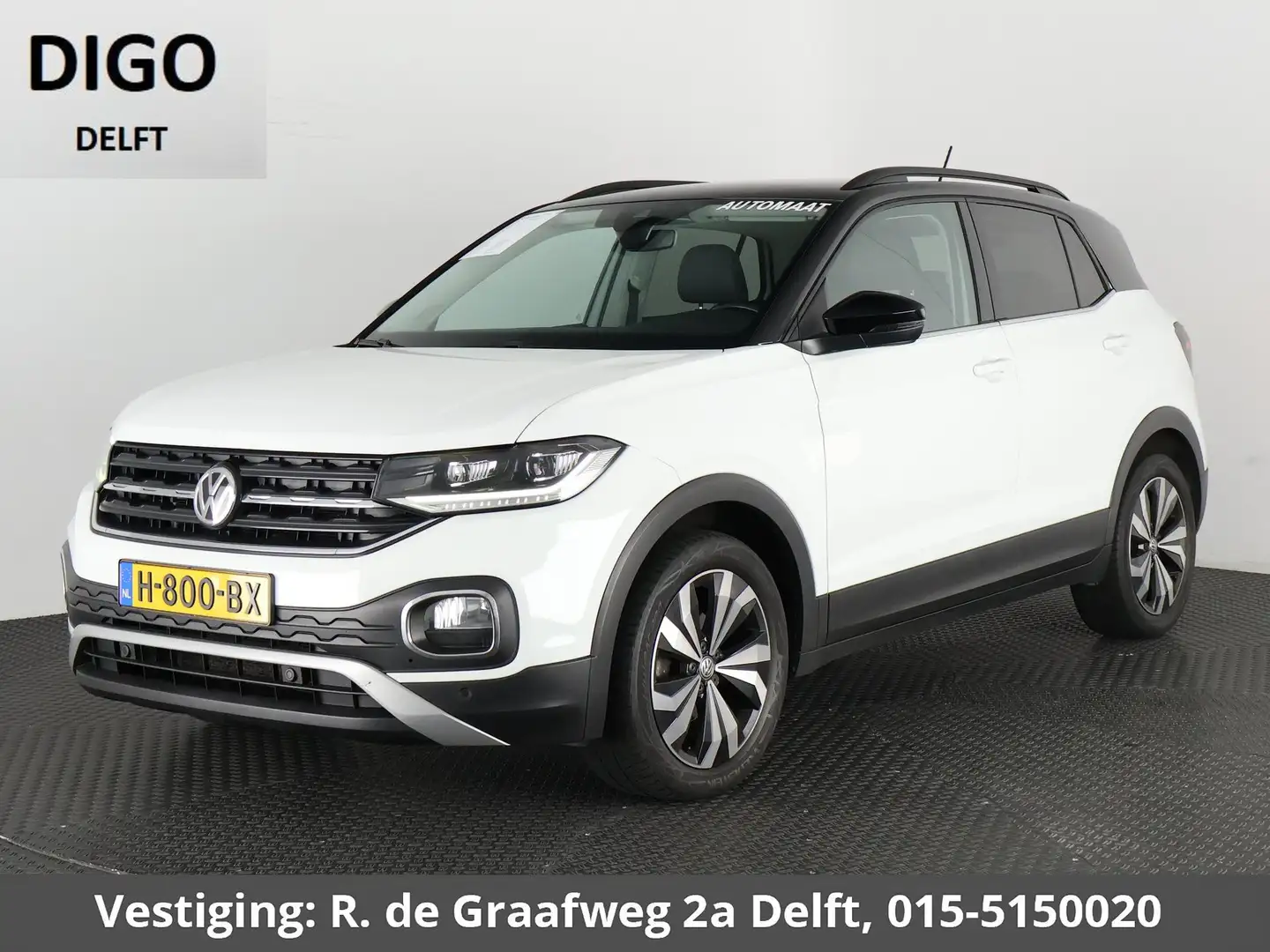 Volkswagen T-Cross 1.0 TSI Style Two-Tone Automaat | 1e eigenaar | Na Blanc - 1