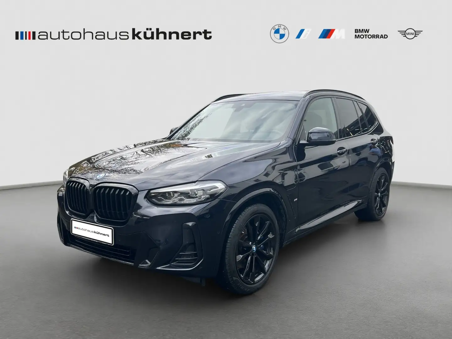 BMW X3 xDrive30e ///M-Sport SpurAss StHzg AHK Schwarz - 1