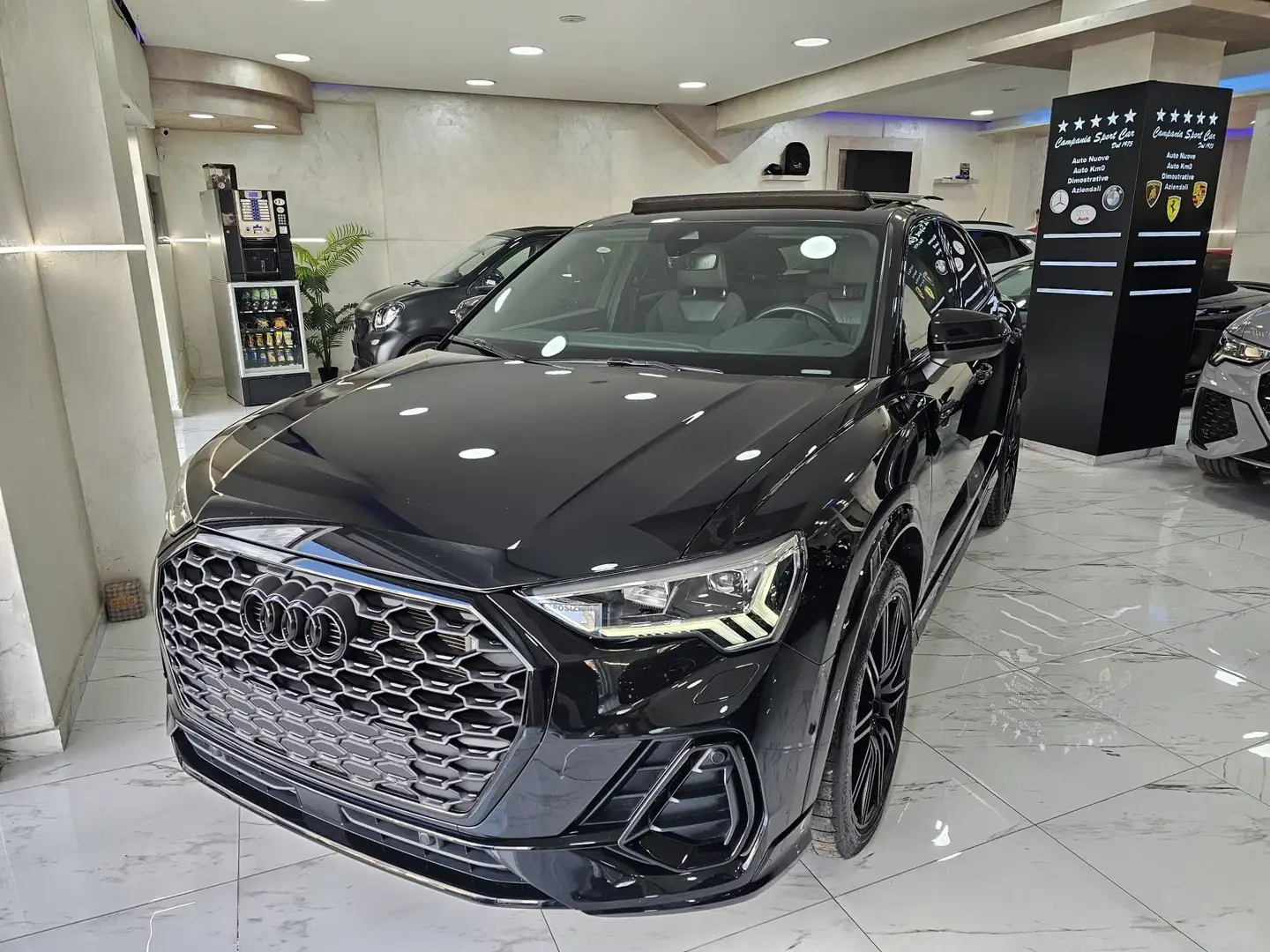 Audi Q3 SPB S-LINE 35 TDI 150CV BLACK -TETTO-GANCIO-LUCI Noir - 1
