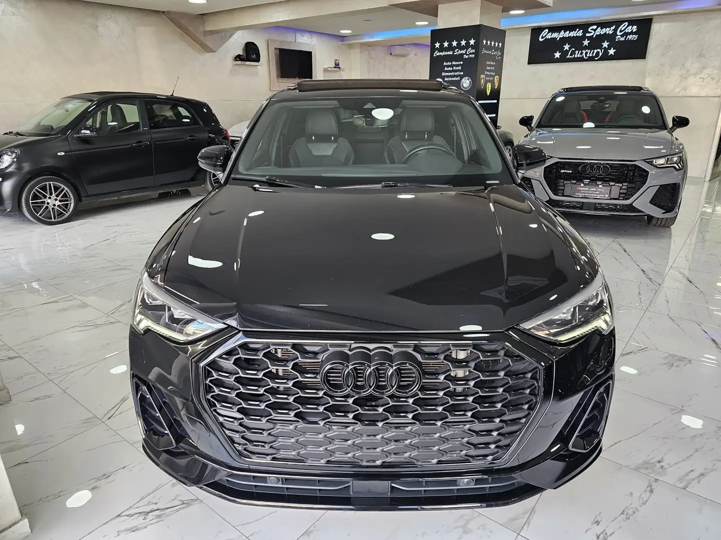 Audi Q3 SPB S-LINE 35 TDI 150CV BLACK -TETTO-GANCIO-LUCI Noir - 2