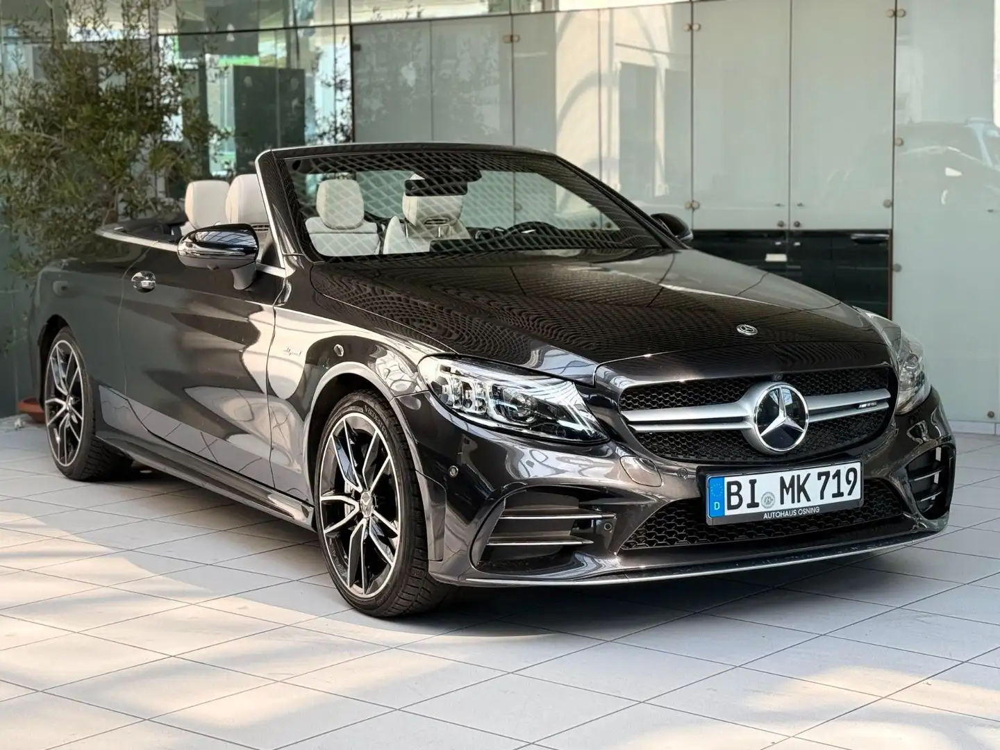 Mercedes-Benz C 43 AMG C43 AMG 4M Cabrio BURMESTER MEMORY PERF-ABGAS Gris - 1