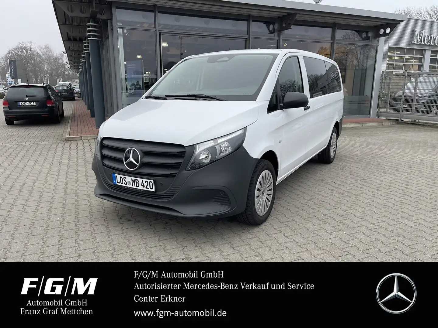 Mercedes-Benz Vito 119 CDI 4x4 Mixto Lang Blanc - 1