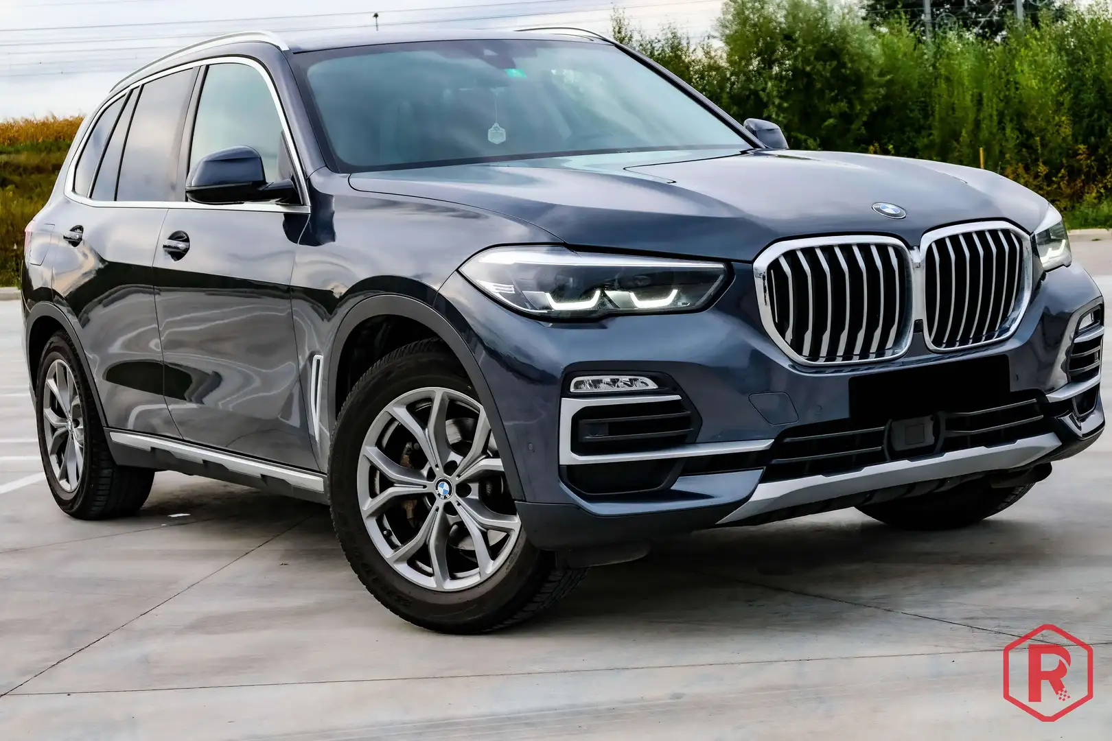 BMW X5 30d Lichte Vracht BTWwagen Historiek xDrive Gris - 2