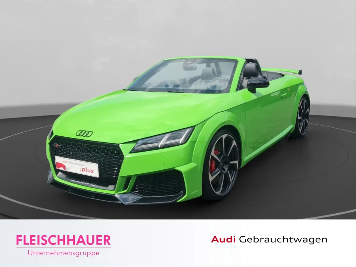 Audi TT RS 2.5 TFSI quattro Roadster Navi+Matrix+B&O+CarPlay+ Зелёный - 1