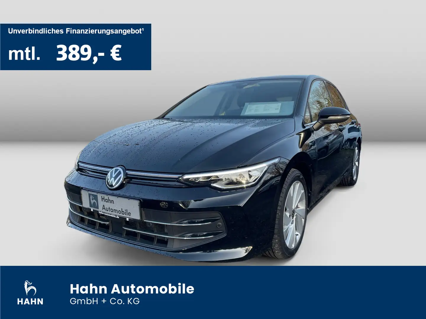 Volkswagen Golf VIII 1.5 eTSI DSG Style LED Navi AHK HuD Schwarz - 1