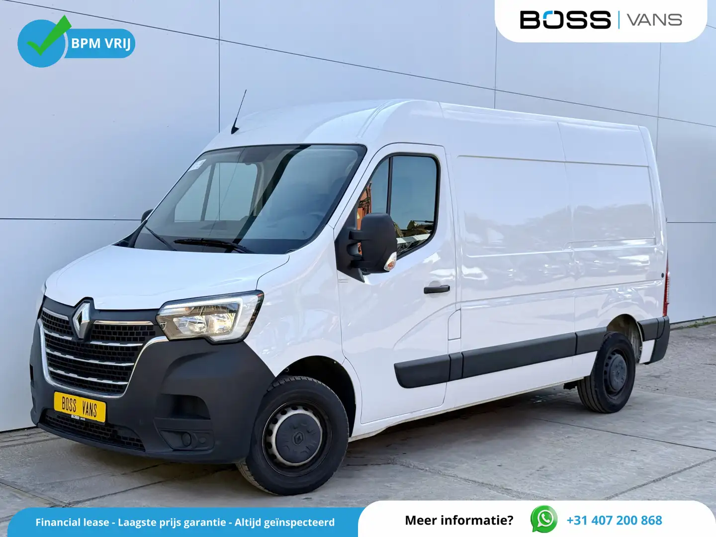 Renault Master T33 2.3 DCI 135PK L2H2 Airco Cruise Control Parkee Wit - 1