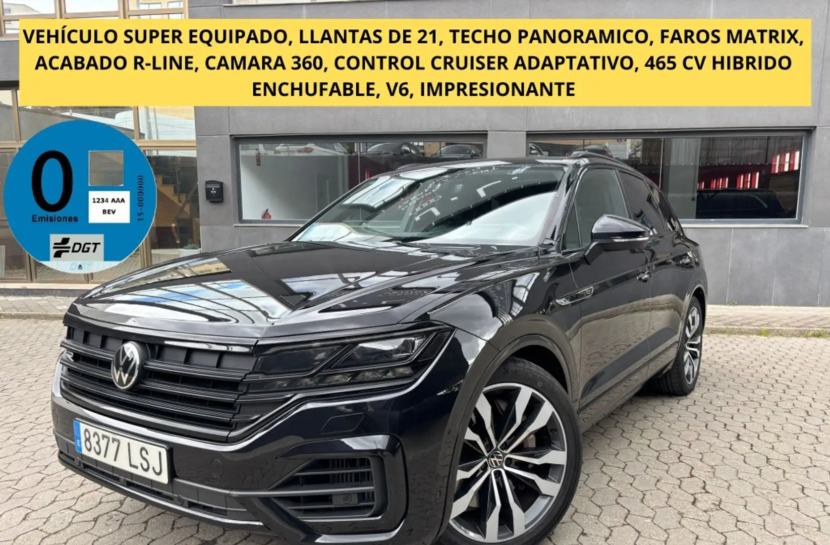 Volkswagen Touareg 3.0TSI V6 R 4Motion Tiptronic Negro - 1