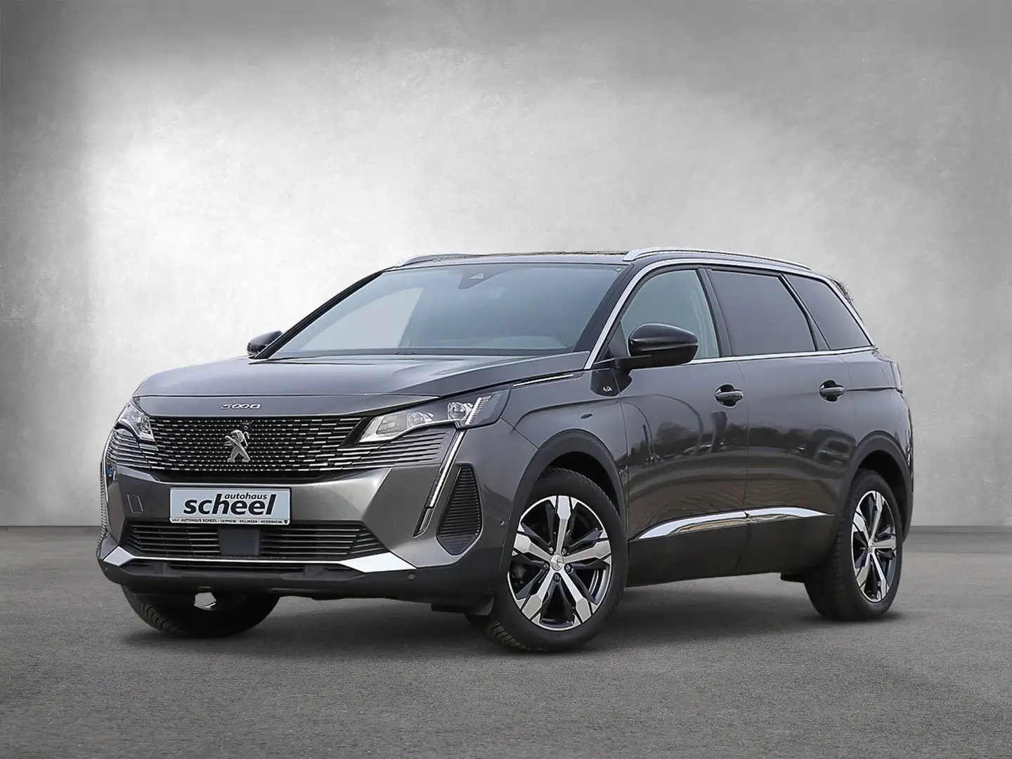 Peugeot 5008 2.0 BlueHDi 180 FAP GT ACC/Kam./KeyLess/360 Серый - 2