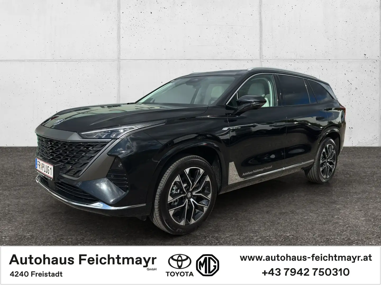 MG MGS9 Plug-in Luxury 7-Sitzer 100km - elektrisch 5t. Schwarz - 1