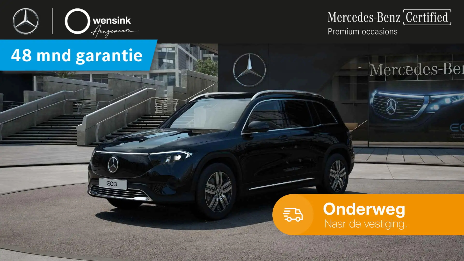 Mercedes-Benz EQB 250 250+ Business Line 71 kWh | 7 zits | Getint glas | Nero - 1