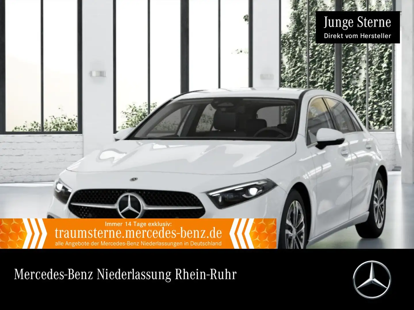 Mercedes-Benz A 200 PROGRESSIVE+MULTIBEAM+KAMERA+7G Weiß - 1