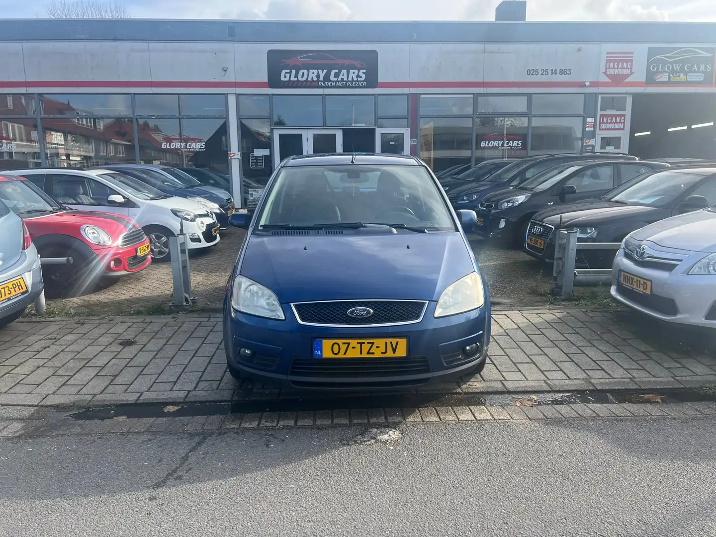 Ford Focus C-Max 1.8-16V Futura TREKHAAK ,NIEUWE APK, Blauw - 2