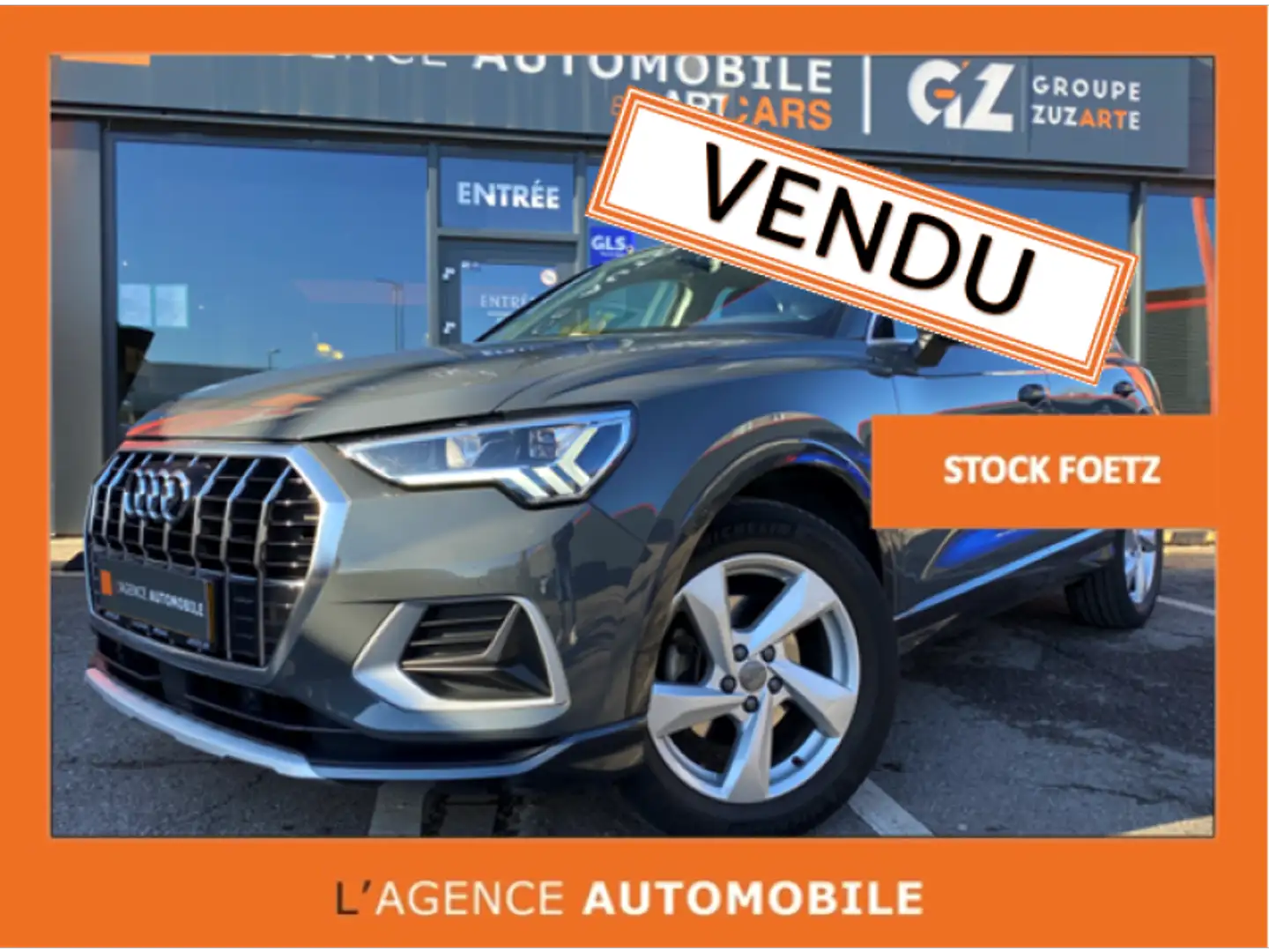 Audi Q3 35 TFSI BVA GARANTIE 12 MOIS Gris - 1