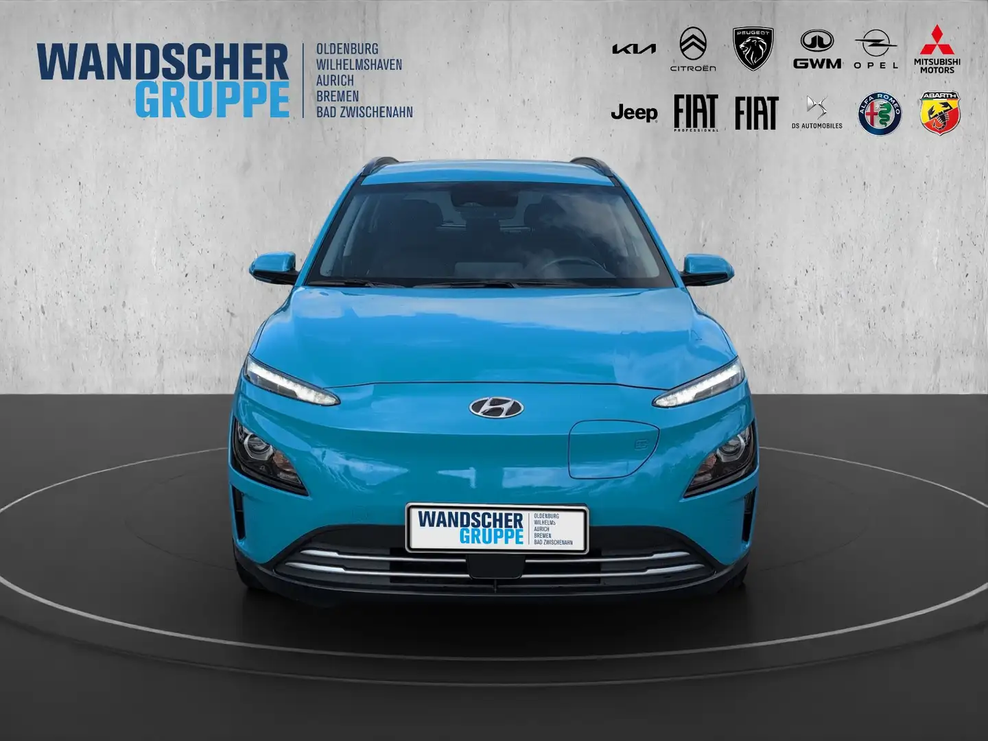 Hyundai KONA Elektro Select 2WD 64kWh *ACC*LED*SITZHEIZ* Blau - 2