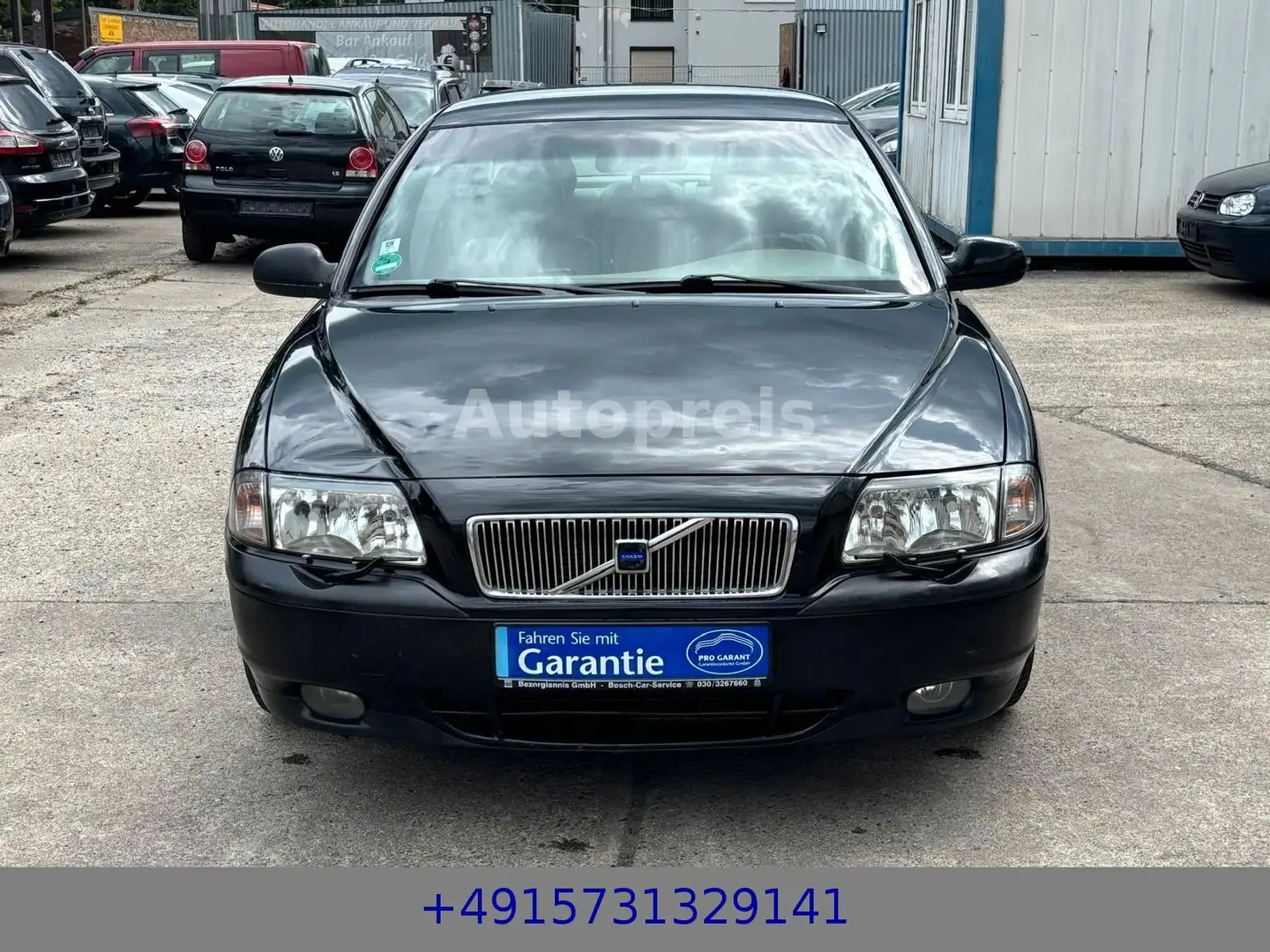 Volvo S80 2.4 Klima Leder SHZ Tempomat Negro - 2