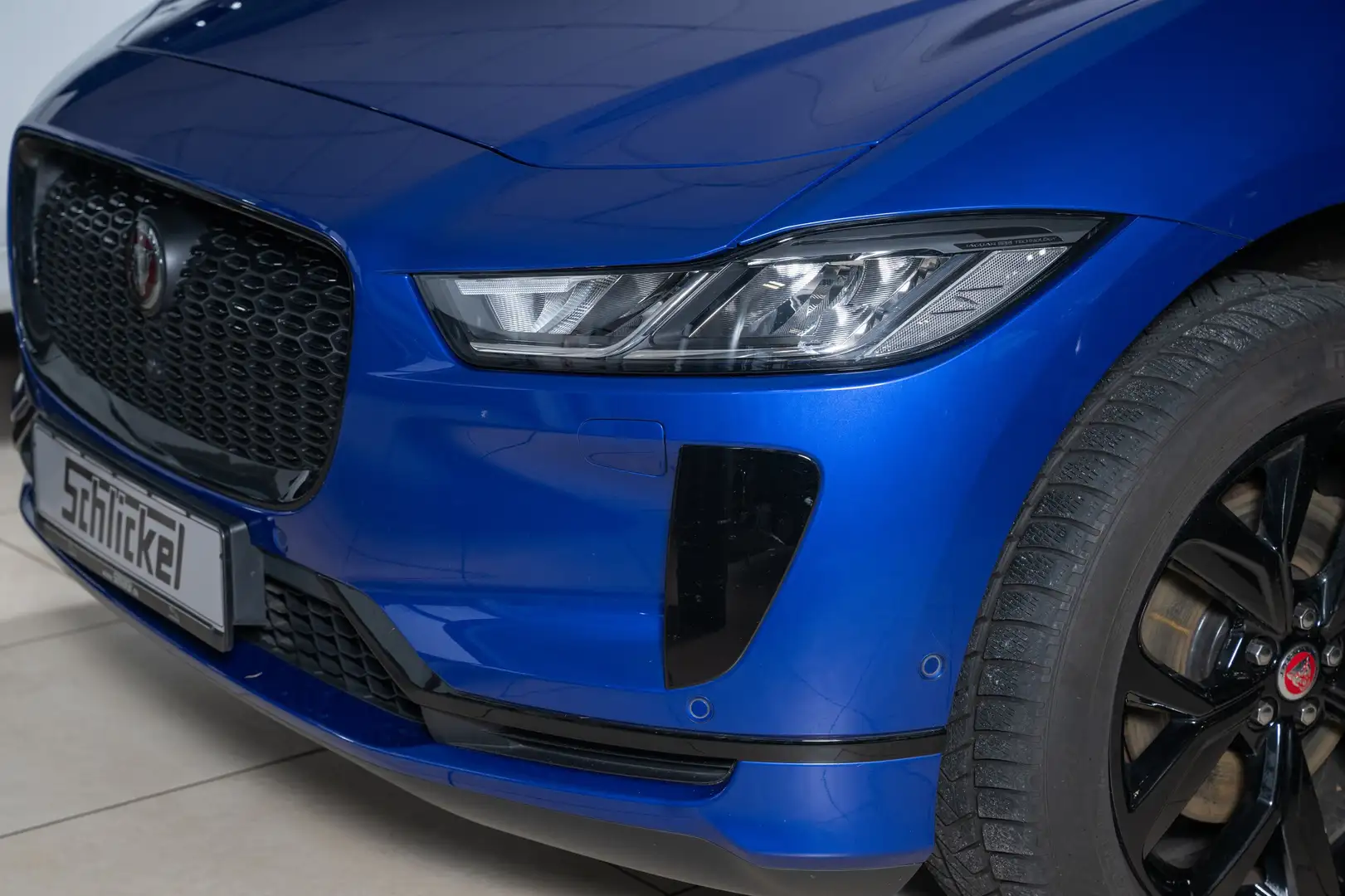 Jaguar I-Pace S Black-Pack Navi ACC Head-up Panoramadach Met. Modrá - 2