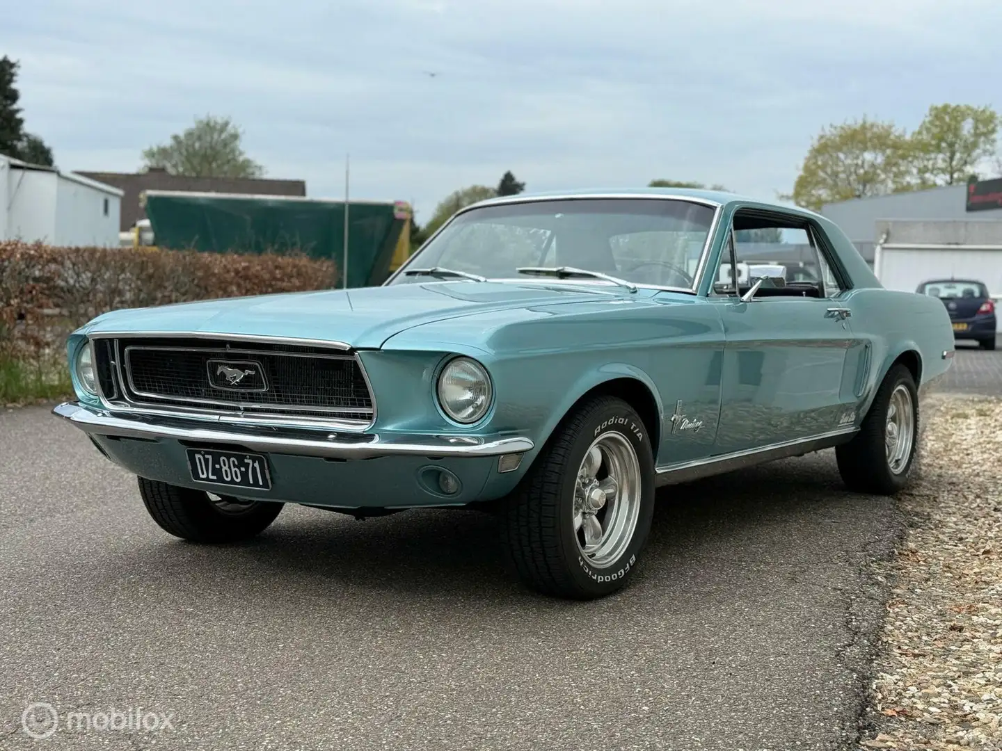 Ford Mustang USA 1968 Blauw - 2