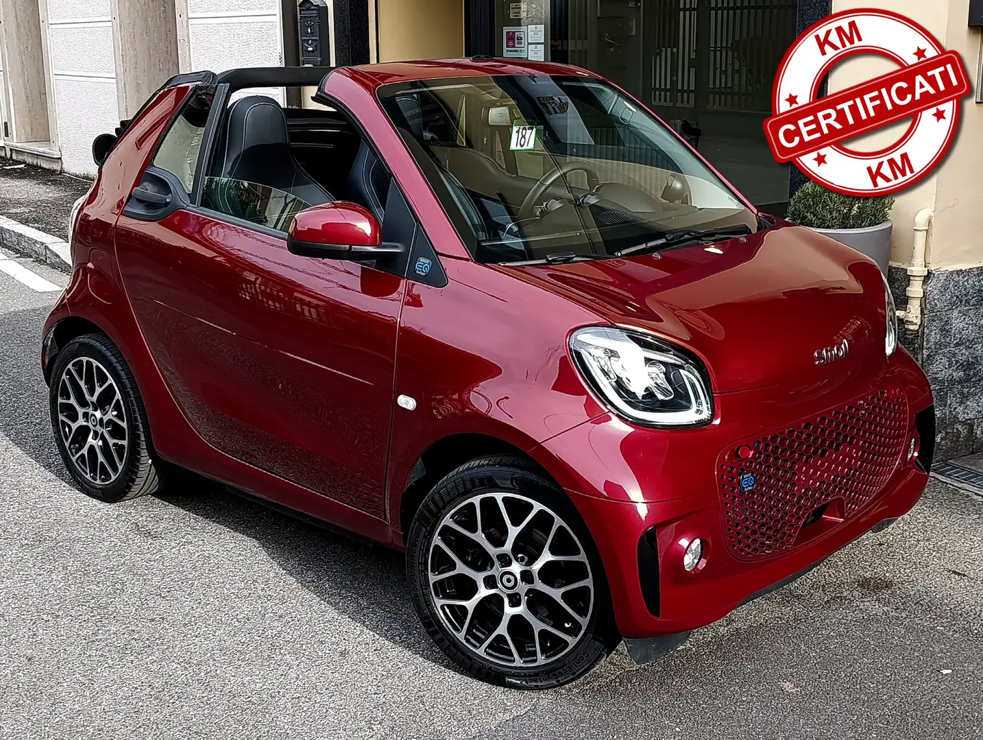smart forTwo EQ Cabrio Prime Executive Full / Iva Esposta crvena - 1