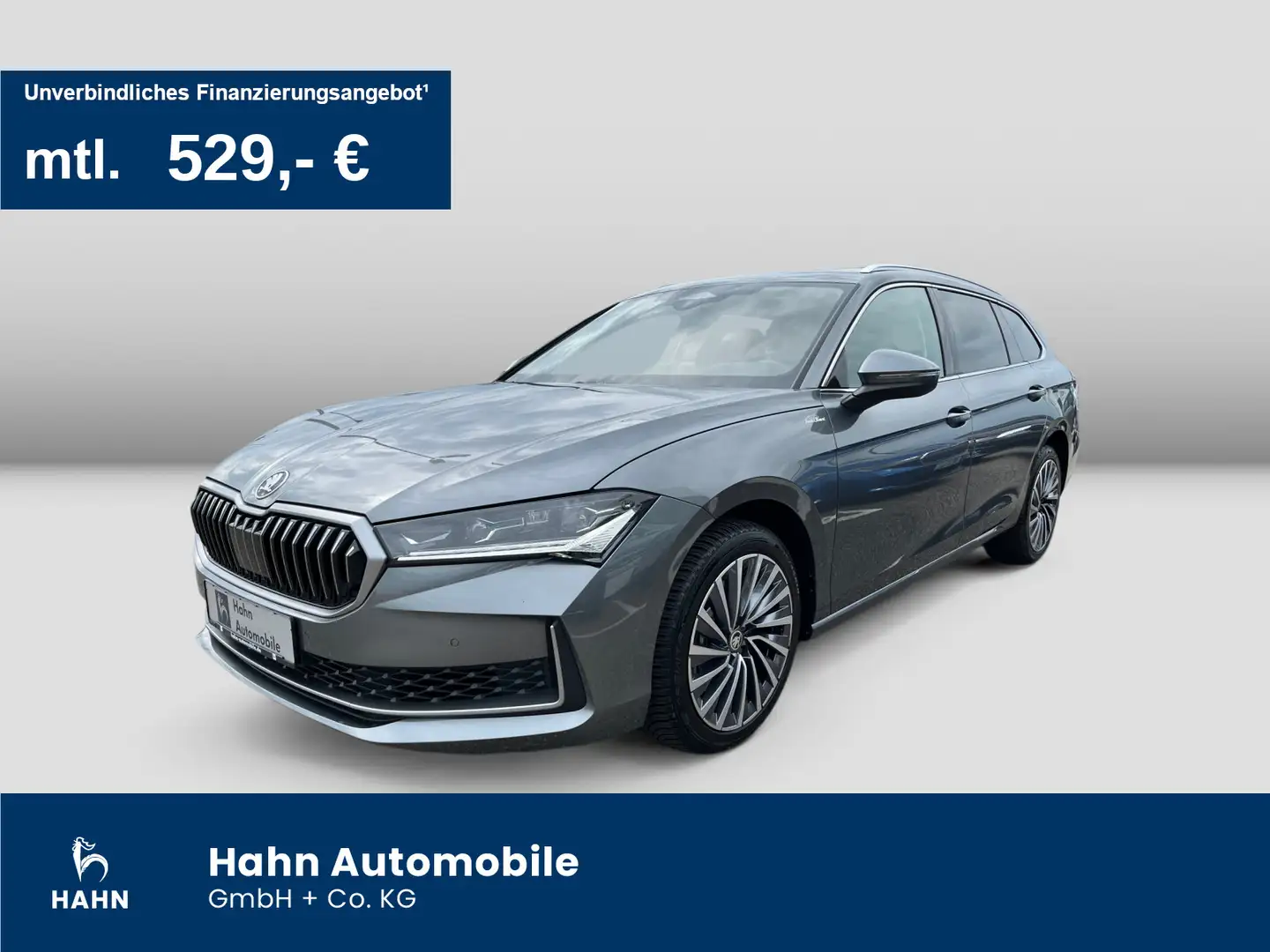 Skoda Superb 2.0TSI DSG 4x4 L&K AHK Canton DCC HuD Pan Grau - 1