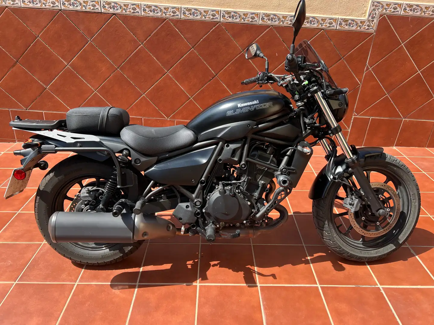 Kawasaki Eliminator 500 Se Negro - 1