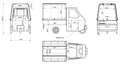Piaggio Ape 50 inkl. Ausschank Umbau (typisiert) Schwarz - thumbnail 15
