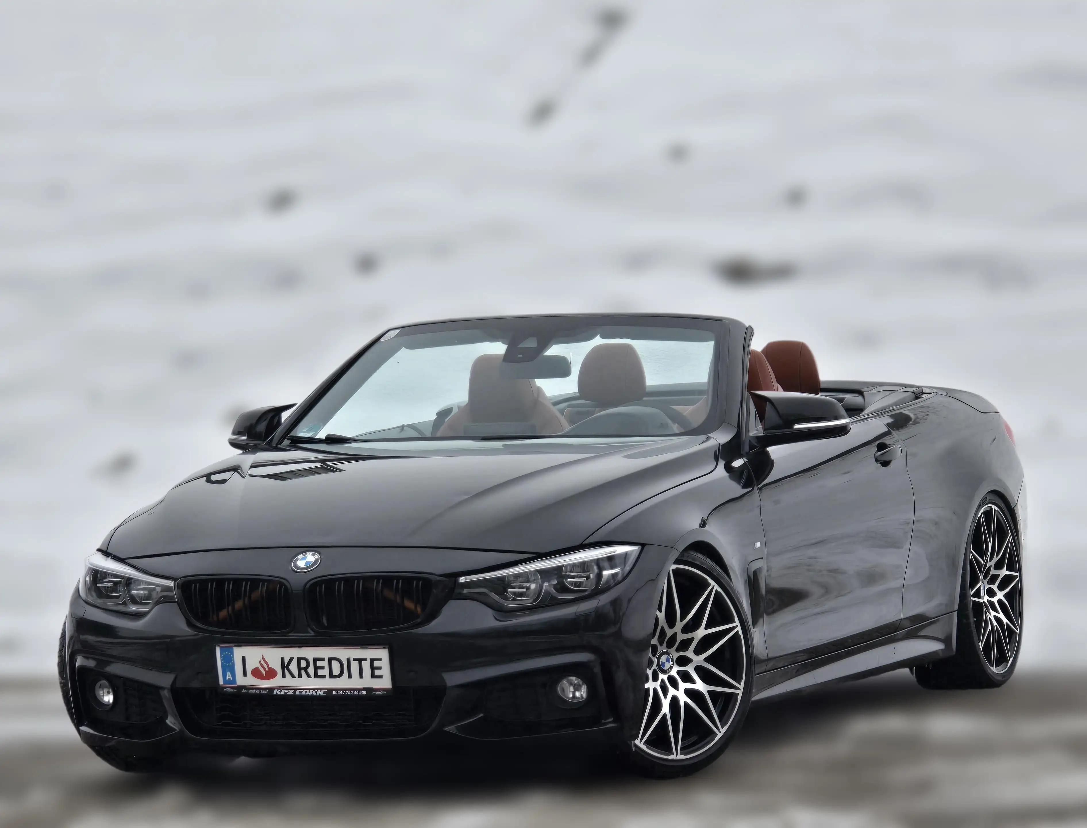 BMW 435 i Cabrio F33* 306 PS* Automatik* Navi* Braun Leder