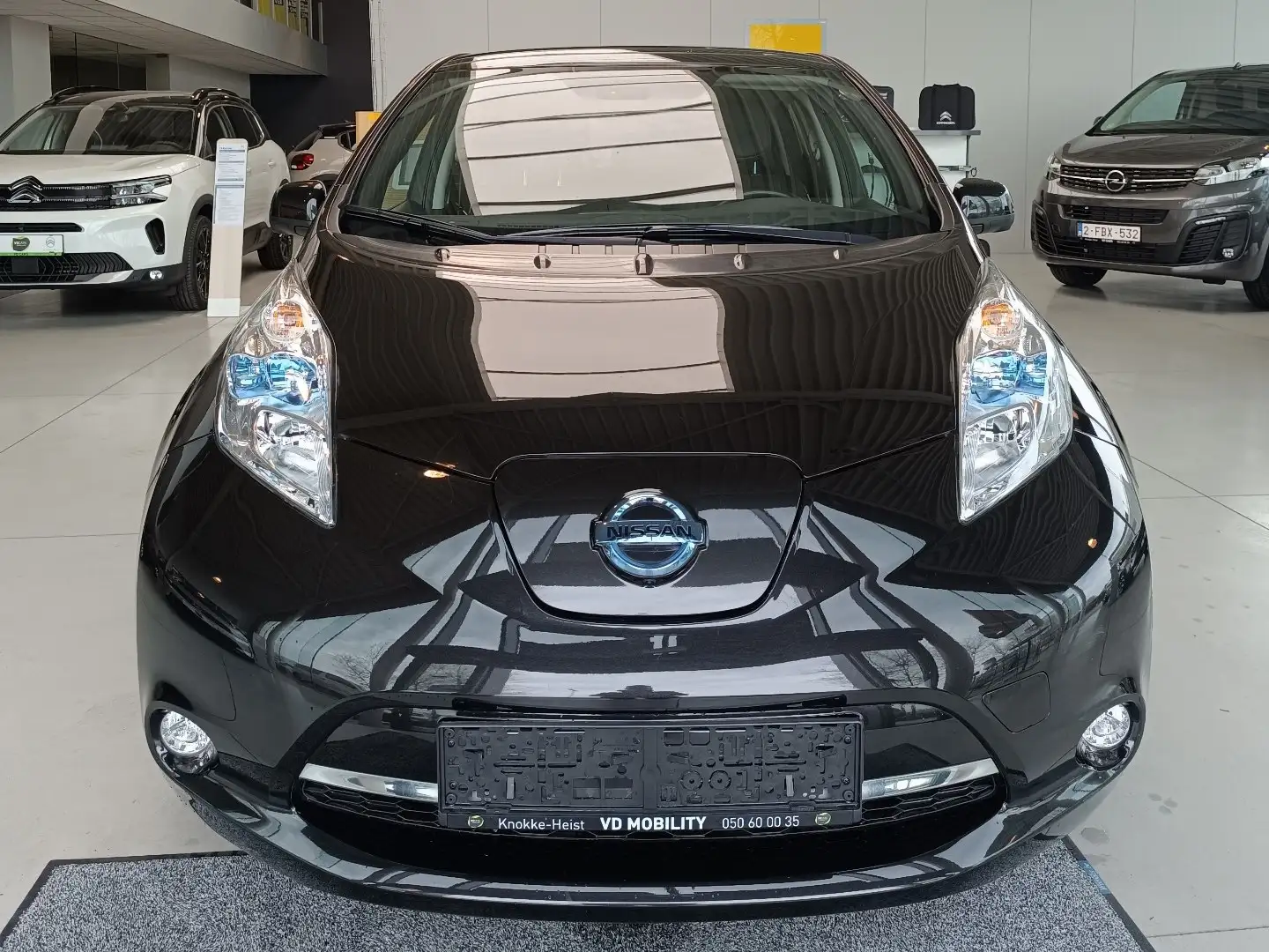 Nissan Leaf 30 kWh BLACK ED.*Navi*Cam*Leder*ZetelVerw*BLT*DAB* Noir - 1