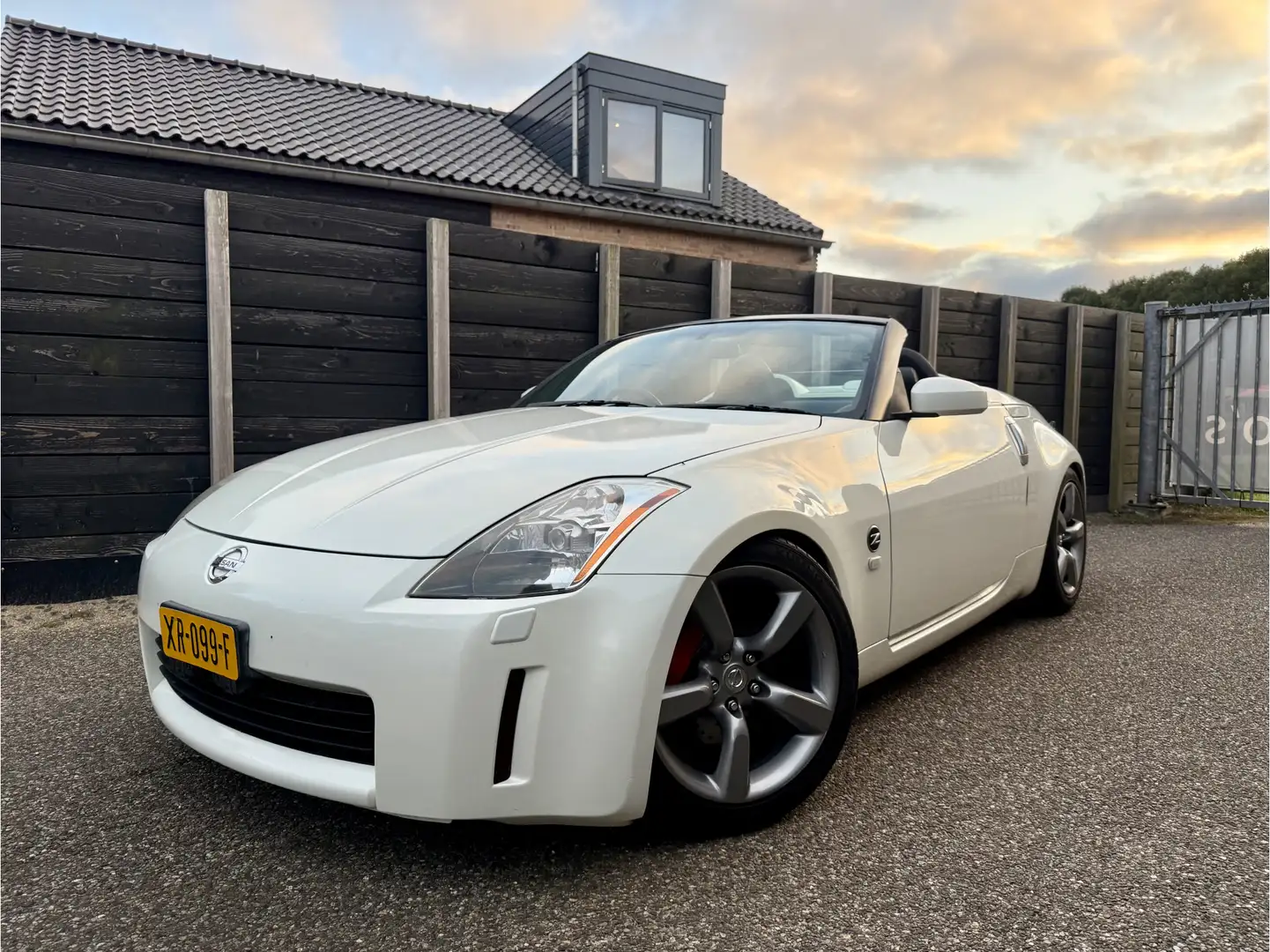 Nissan 350Z Roadster 3.5 V6 rechts gestuurd Wit - 1
