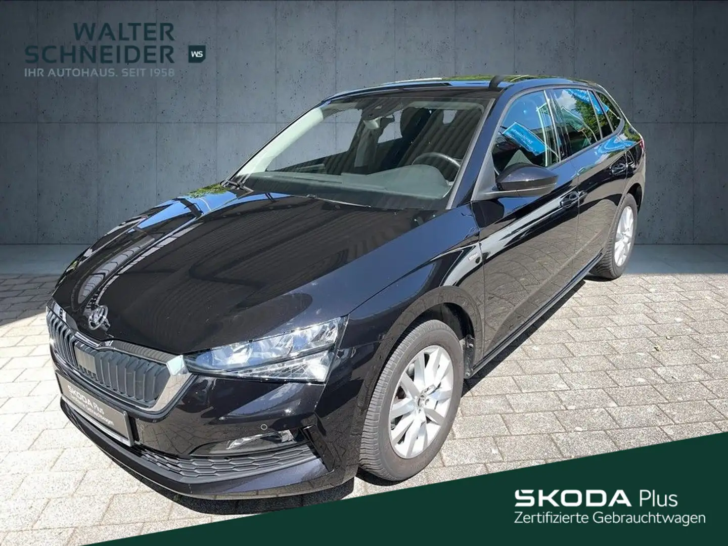 Skoda Scala 1.0 TSI Tour Navi LED SHZ Schwarz - 1