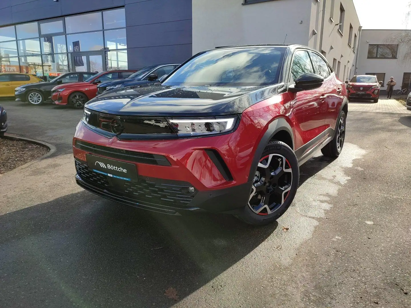 Opel Mokka 1.2 GS Line AT/LED/Navi/180°Kamera/Shz/Klimaauto/A Rot - 2