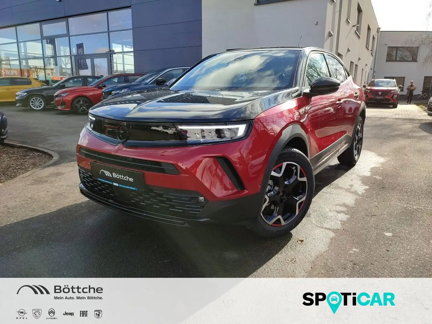 Opel Mokka 1.2 GS Line AT/LED/Navi/180°Kamera/Shz/Klimaauto/A Rot - 1