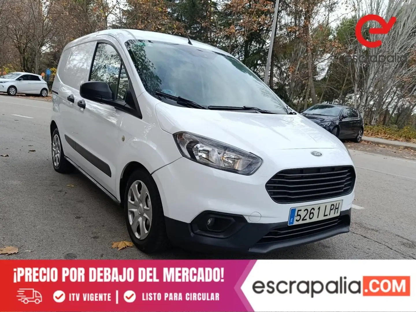 Ford Transit Courier Van 1.0 EcoBoost 75kW Trend Blanc - 1