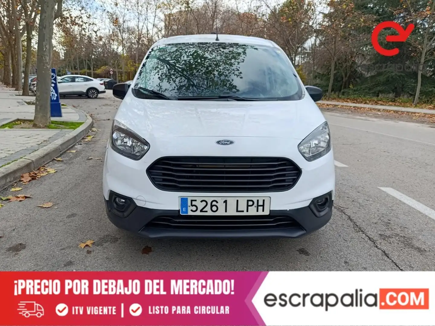 Ford Transit Courier Van 1.0 EcoBoost 75kW Trend Blanc - 2