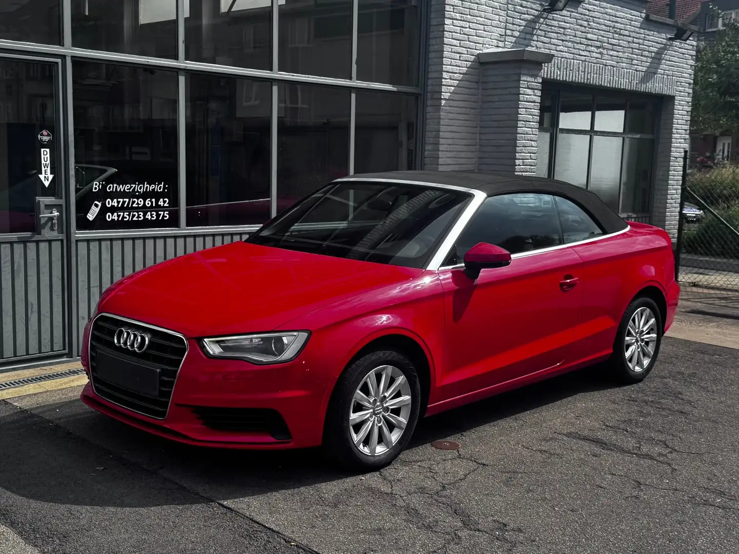 Audi A3 Cabriolet 1.4 TFSI Attraction✅Gps✅45.000kms✅ Rouge - 1