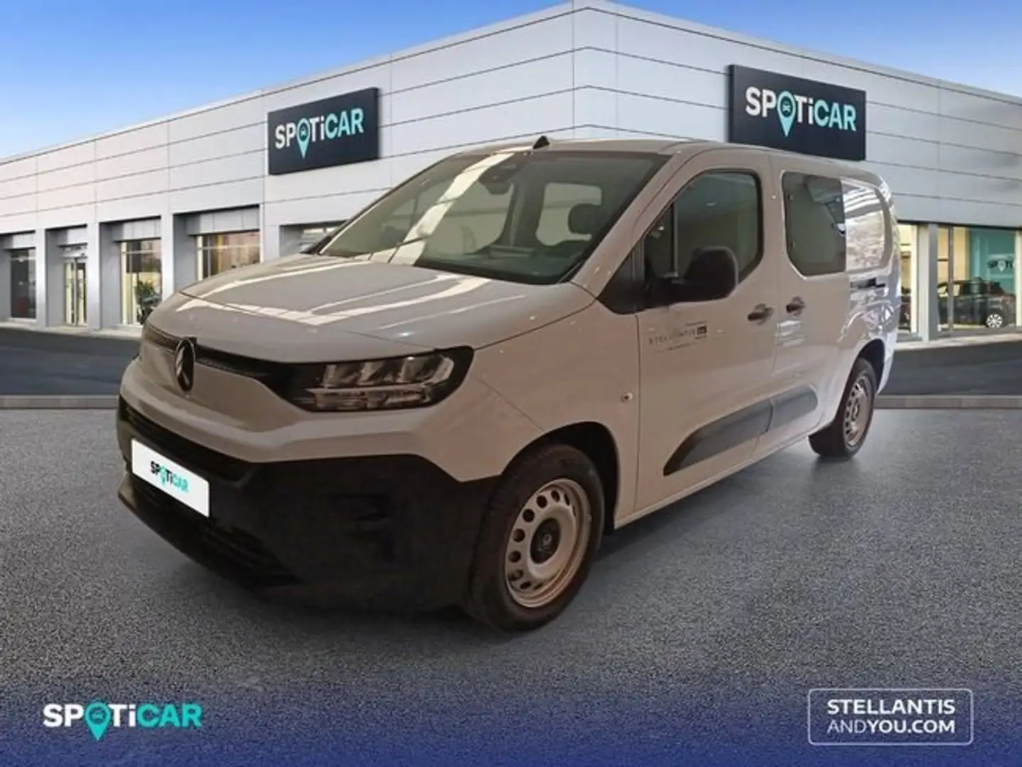Citroen Berlingo Van Doble Cabina XL Diésel 100CV Manual Blanco - 1