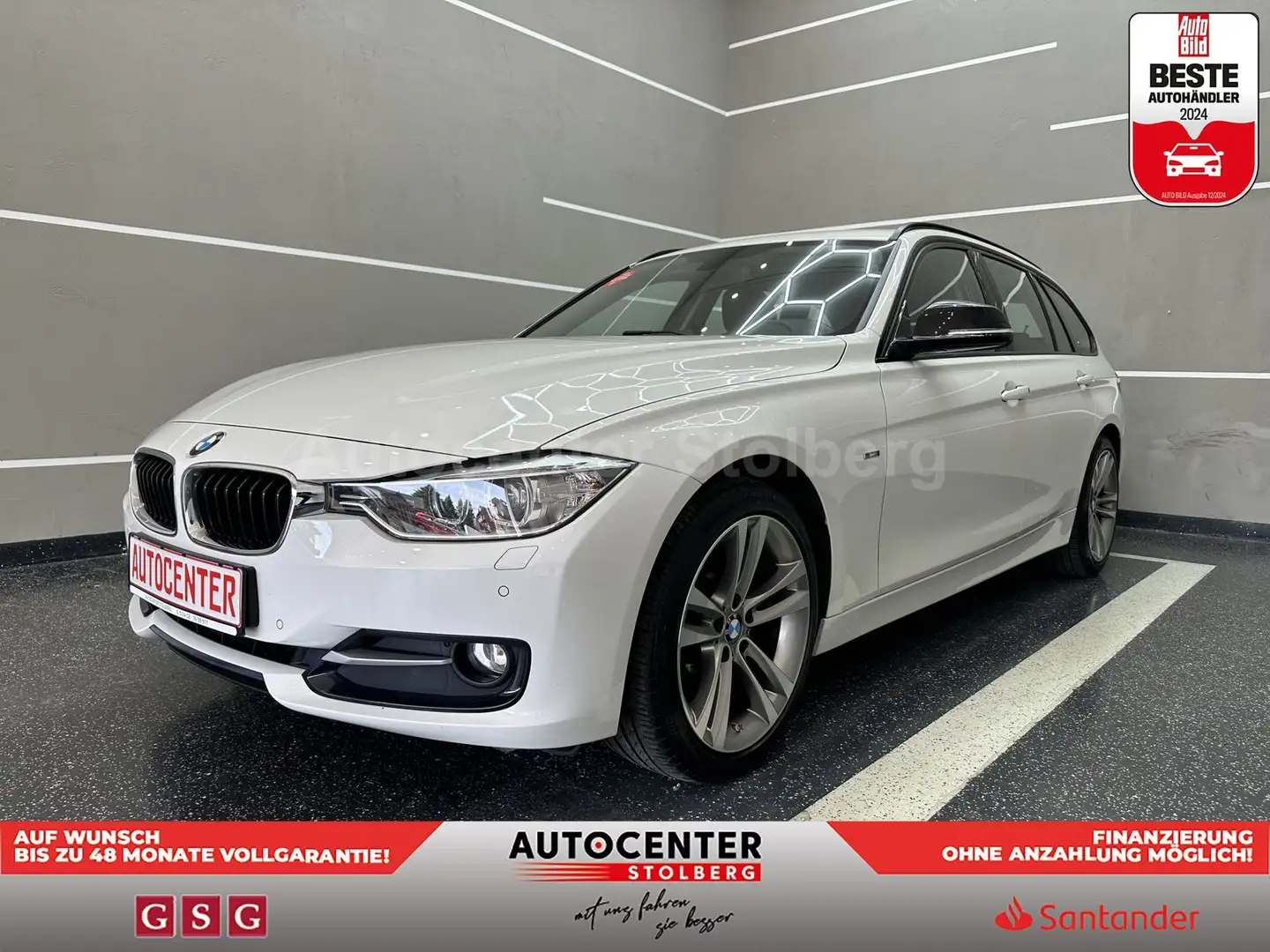 BMW 318 d M SPORT "MULTI-NAVI-PDC-8 FACH-ALU" Weiß - 1