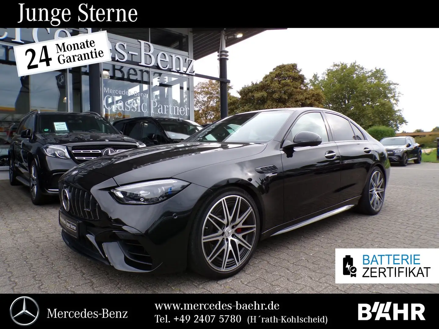 Mercedes-Benz C 63 AMG C 63 S E Performance Night/Premium/Pano/Dirver´s Schwarz - 1