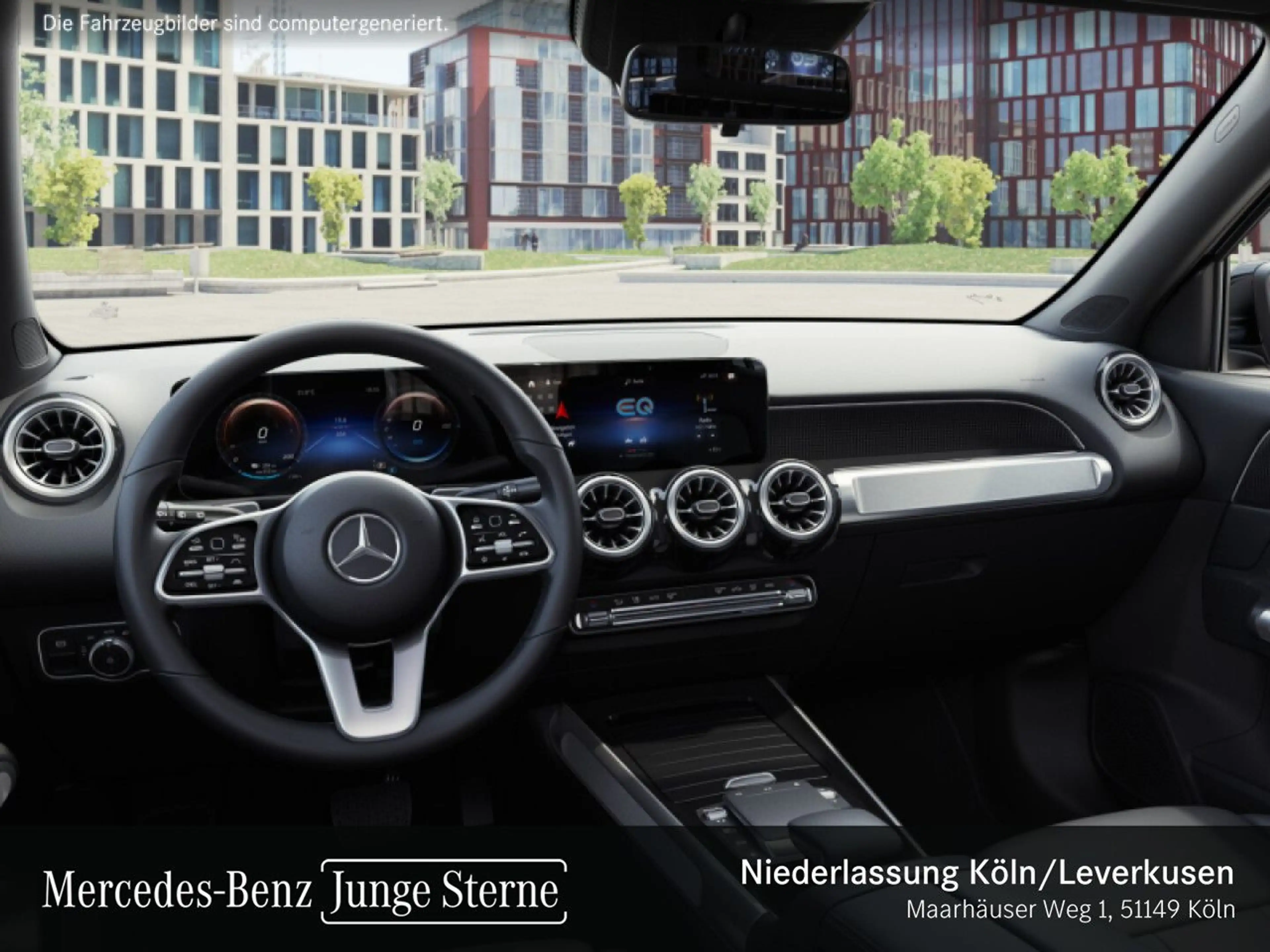 Mercedes-Benz EQB 300 4M PROG+NIGHT+PLUS-PAKET+PANO+360+KEYLESS — photo 11