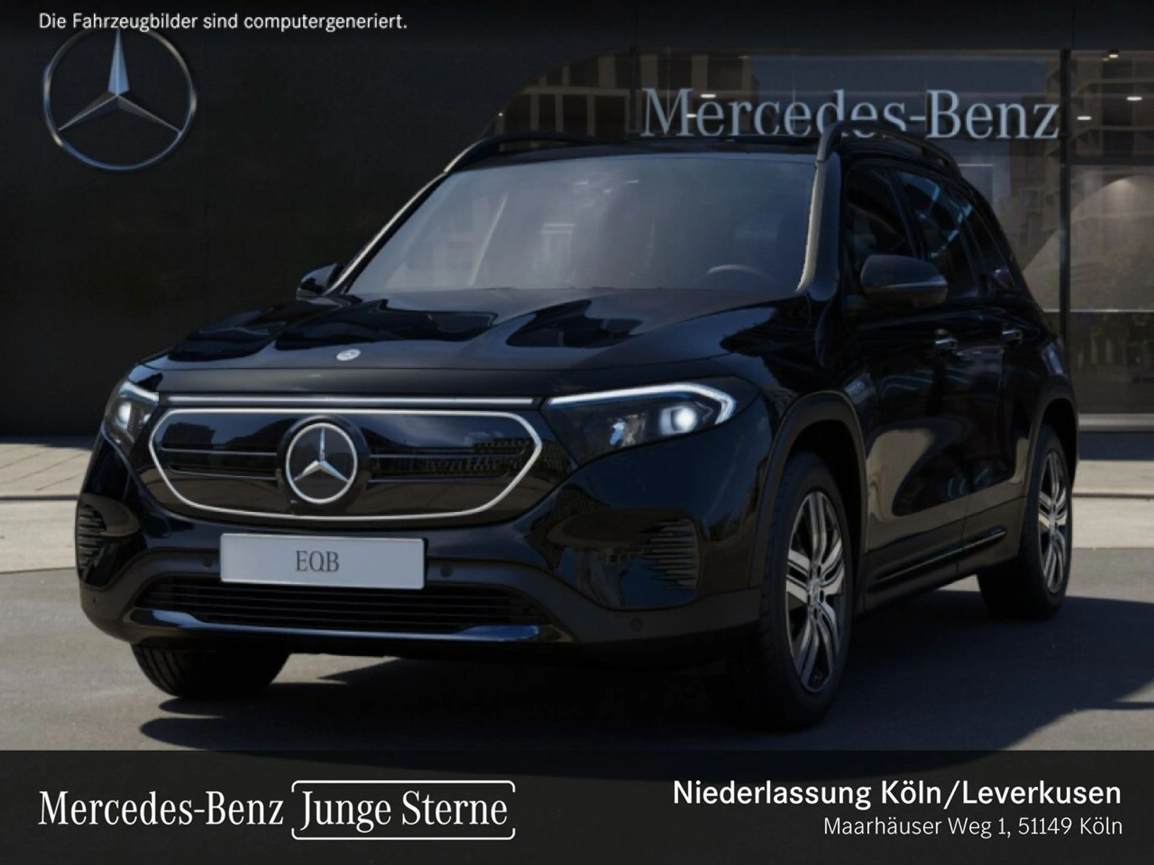 Mercedes-Benz EQB 300 4M PROG+NIGHT+PLUS-PAKET+PANO+360+KEYLESS — photo 2