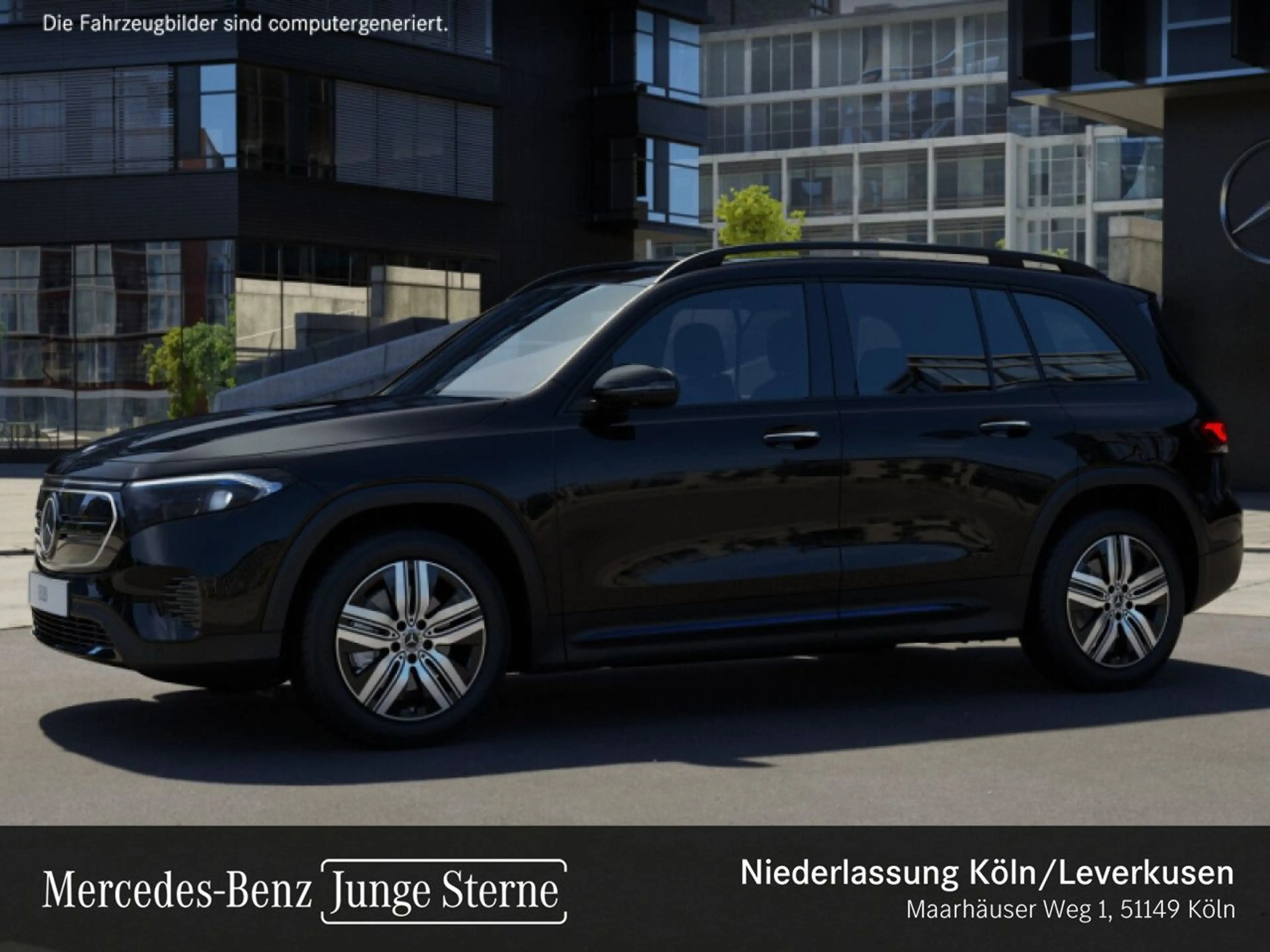 Mercedes-Benz EQB 300 4M PROG+NIGHT+PLUS-PAKET+PANO+360+KEYLESS — photo 3