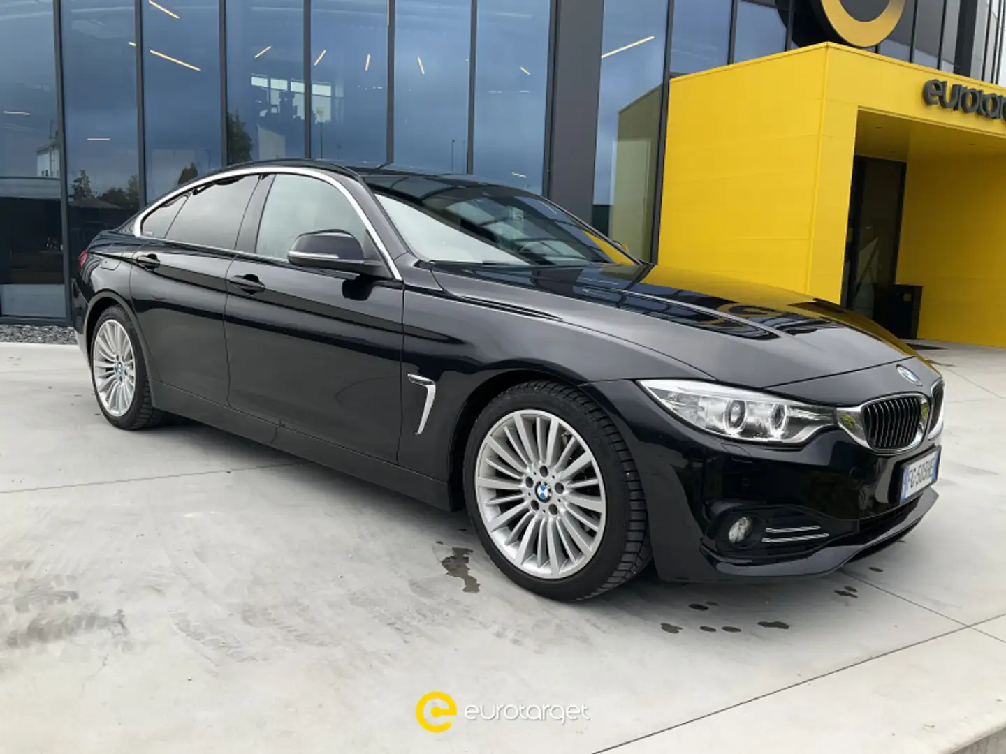 BMW 420 d Gran Coupé Luxury Zwart - 1